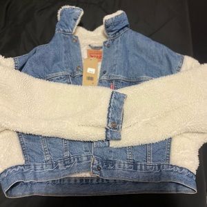Levi’s sherpa jacket